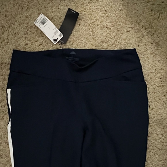 Adidas Women’s Gold Pants - Navy Blue - Picture 4 of 4